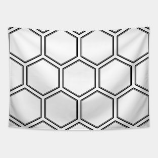 Hexagon pattern Tapestry