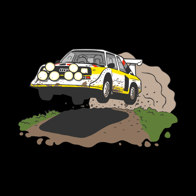 Quattro S1 Rally - Full Send - Group B WRC (Muddy) by Gregrrr