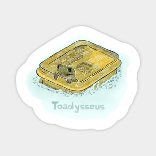 Toadysseus adventure - blue version Magnet