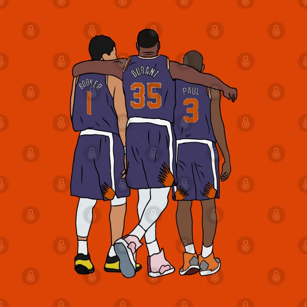 Booker, KD & CP3 by rattraptees