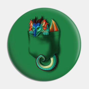 Wings of Fire - Pocket Glory Dragon Pin