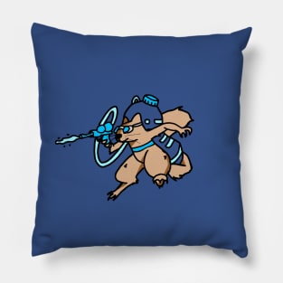 Hydration Hero Squirrel Pillow