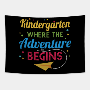 Kindergarten Teacher Where The Adventure Begins Tapestry