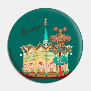 The Gingerbread Man Motel Pin