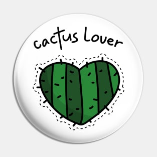 Cactus Lover! Pin