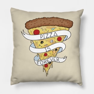 Pizza Is Forever Color Pillow