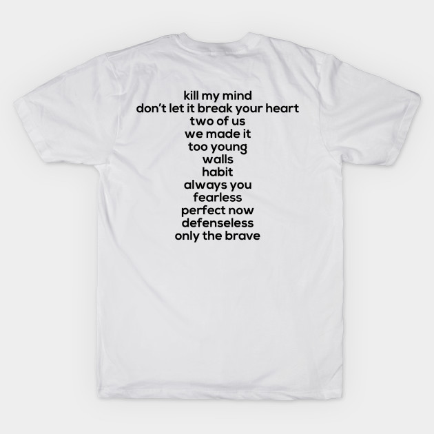 Louis Tomlinson T-Shirts Dont Let It Break Your Heart Classic T