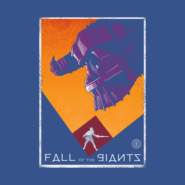 Discover Fall of the Giants - Shadow Of Colossus - T-Shirt