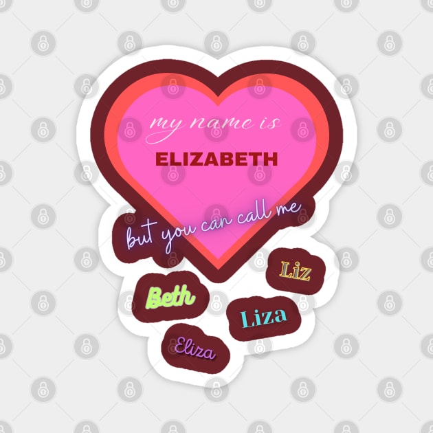 Elizabeth Magnet by baseCompass