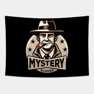 Spy Detective Mystery design Tapestry