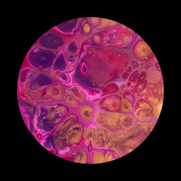 Pink Passion / Acrylic Pouring by nathalieaynie