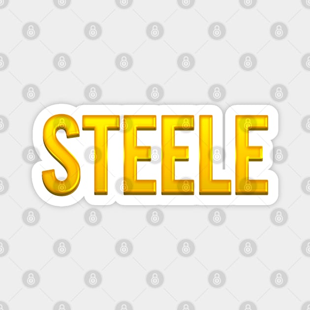 Steele Family Name Magnet by xesed