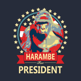 Harambe For President T-Shirt