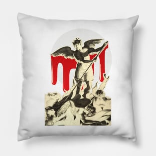 Satan against Angels Pillow