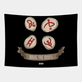 Doing The Runes Tapestry