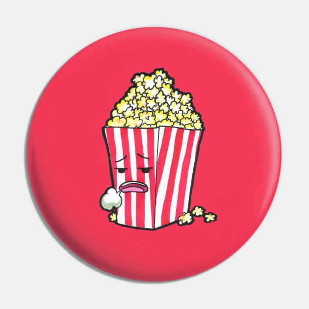 Popcorn Pin by The crème brûlée