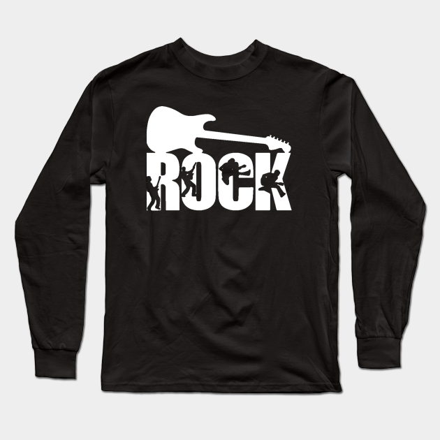 Rock Guitar - Rock - Long Sleeve