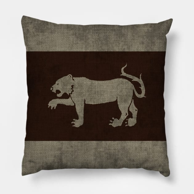 Mount&Blade Tapestry 12 - Kingdom of Vaegirs Pillow by Cleobule