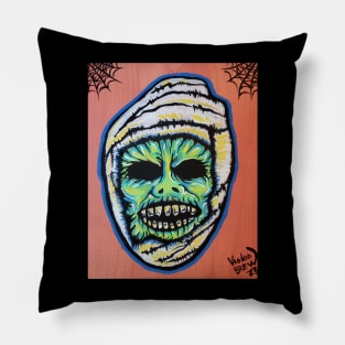 Ben cooper mask collegeville costume 80s monster mask Pillow