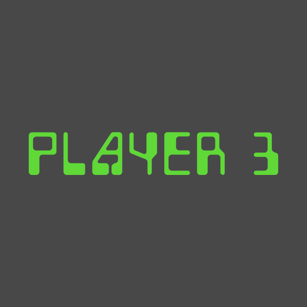 Player 3 Retro Video Game by Lyrical Parser