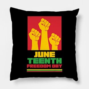 juneteeth Freedom Black History Pillow