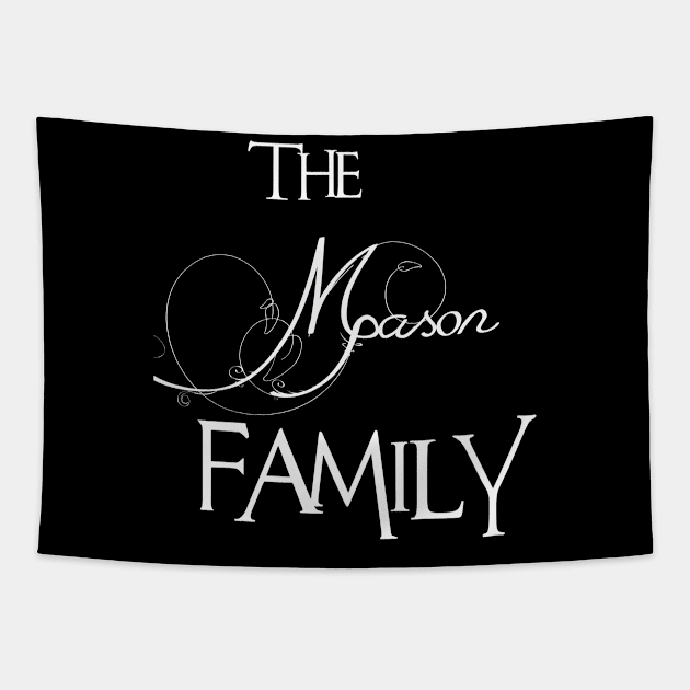 The Mason Family ,Mason NAME Tapestry by inevitablede