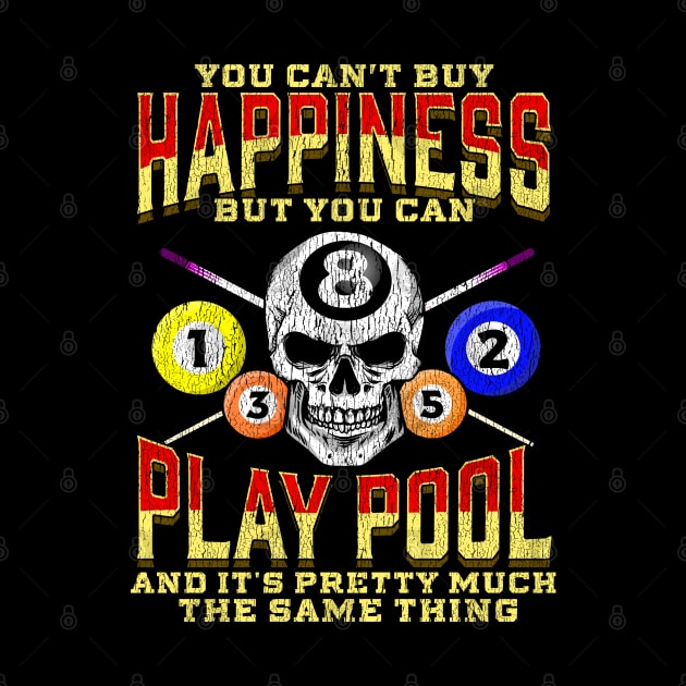 You Cant Buy Happiness But You Can Play Pool by E