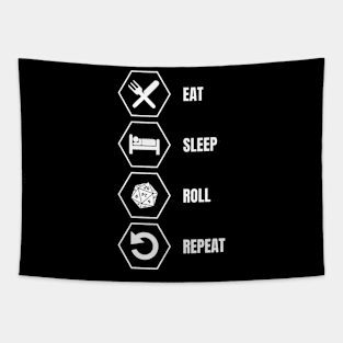 Eat, Sleep, Roll, Repeat - RPG design Tapestry