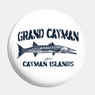 Grand Cayman, Cayman Islands, Great Barracuda Pin