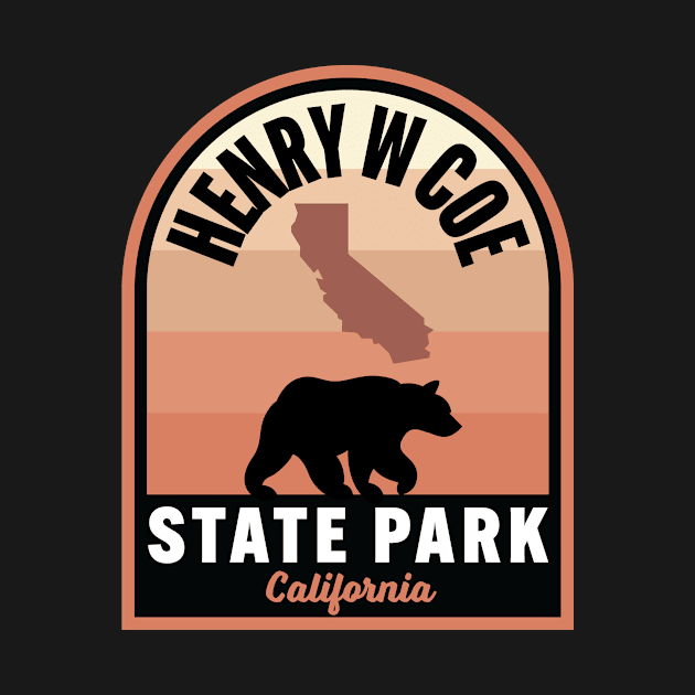 Henry W Coe State Park CA Bear by HalpinDesign