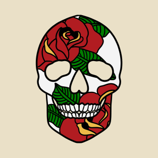 Roses Skull T-Shirt