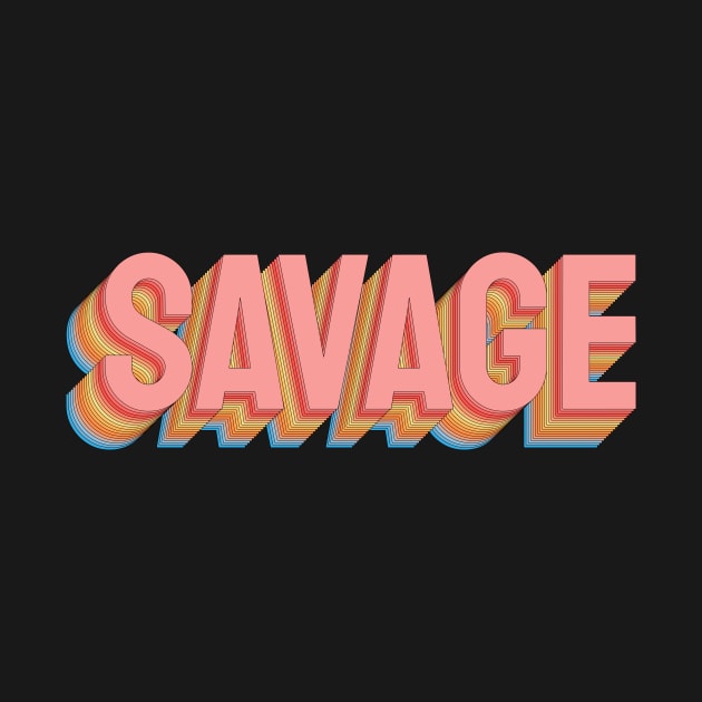 Savage Colorful Pastel Retro by lukassfr