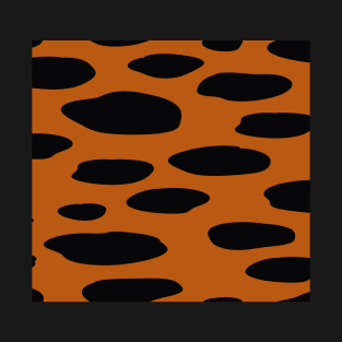Orange tiger texture T-Shirt