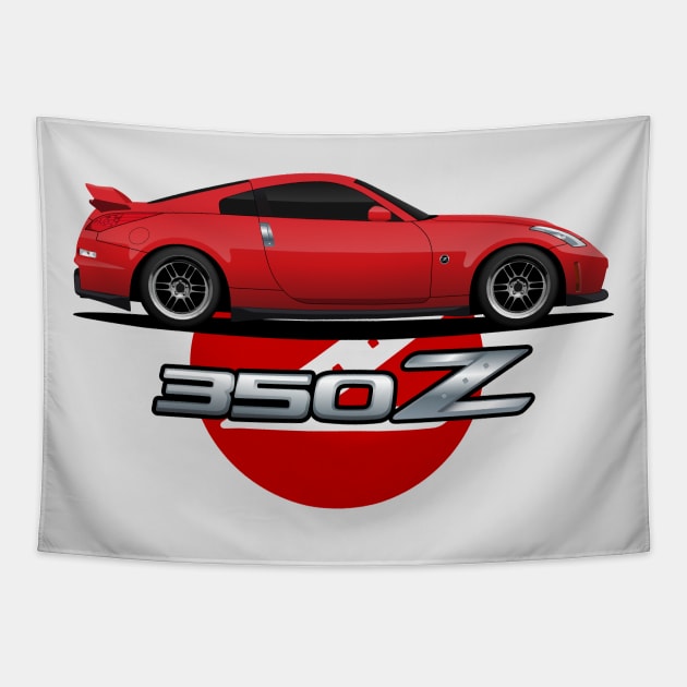 350Z Tapestry by AutomotiveArt