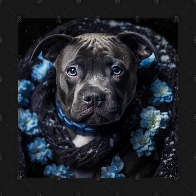 Blue Nose Pit Bull by Enchanted Reverie