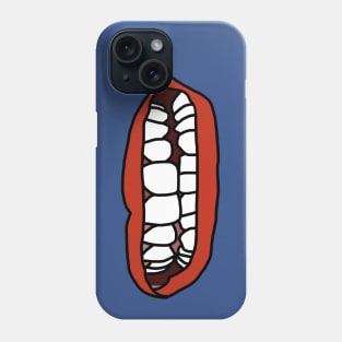 Natural Teeth Red Lips Mouth Phone Case