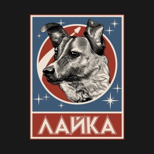 Soviet Space Dog Laika T-Shirt