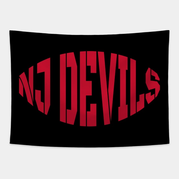nj devils Tapestry by Alsprey31_designmarket