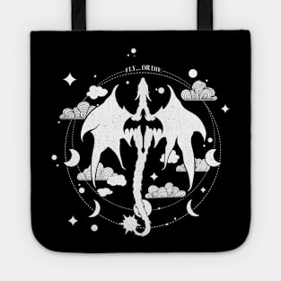 Fly… or die - white Tote