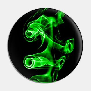 Smoke Close Up Pin