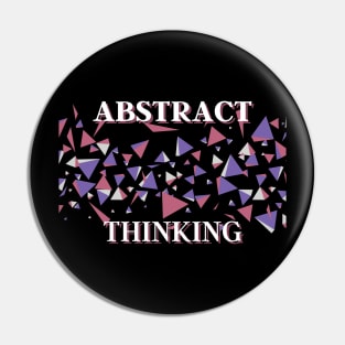 Geometry Lovers Abstract Thinking Gift For Math Lover Pin