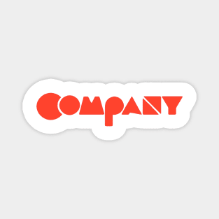 Company Retro Logo Magnet