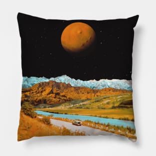 Road To Mars Pillow