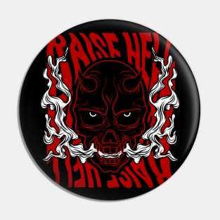 Raise Hell Pin