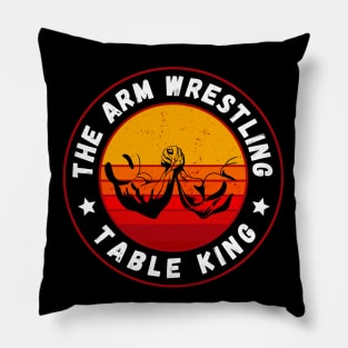 Arm Wrestling King Pillow