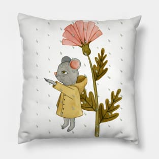 Spring Rain Pillow