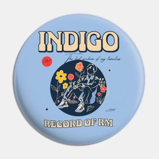 indigo RM Pin