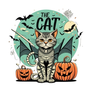 Cat Halloween happy T-Shirt