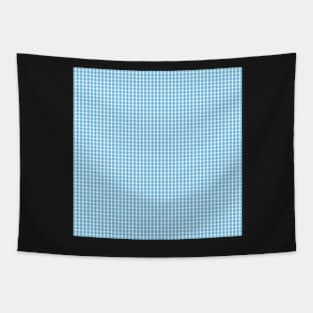 Gingham Pattern - Light Blue Tapestry