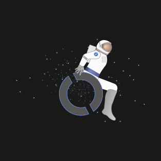 Wheelie Spaceman T-Shirt